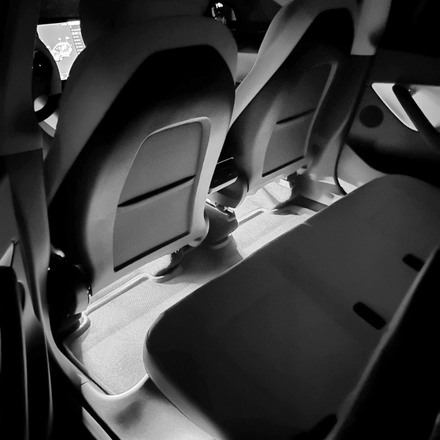 Model 3 & Y* Backseat Adjustable Footwell Lighting Upgrade Kit (1 Pair)