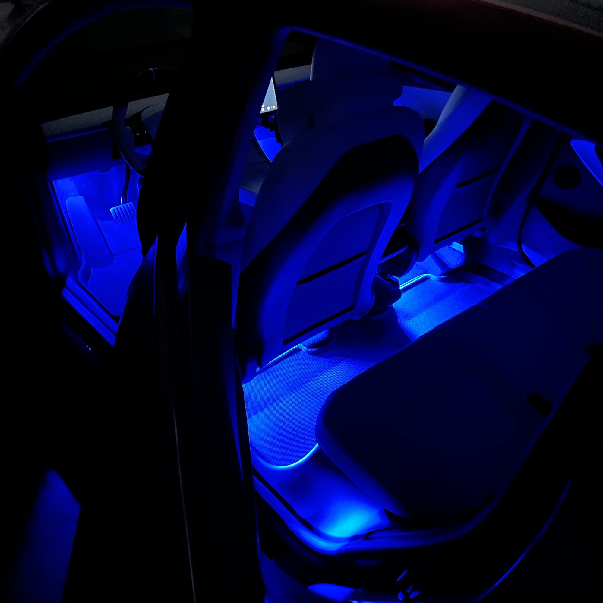 Model 3 &amp; Y* Backseat Adjustable Footwell Lighting Upgrade Kit (1 Pair)