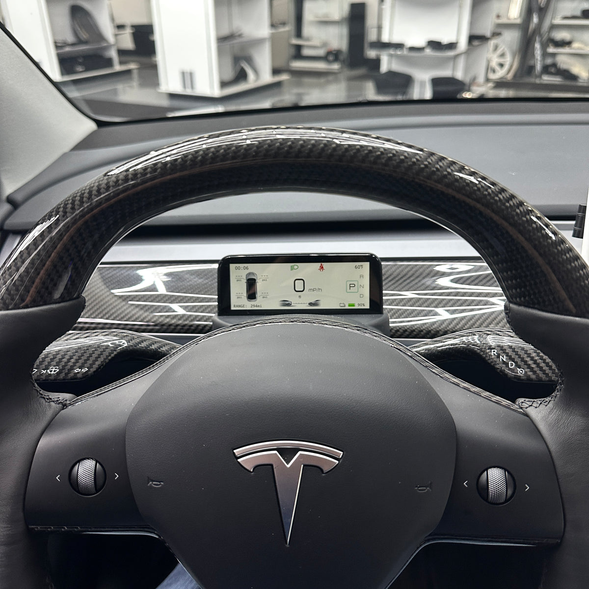 Tesla Instrument 2017-2023 | Model 3 & Y Steering Column Instrument Cluster Display Gen ...