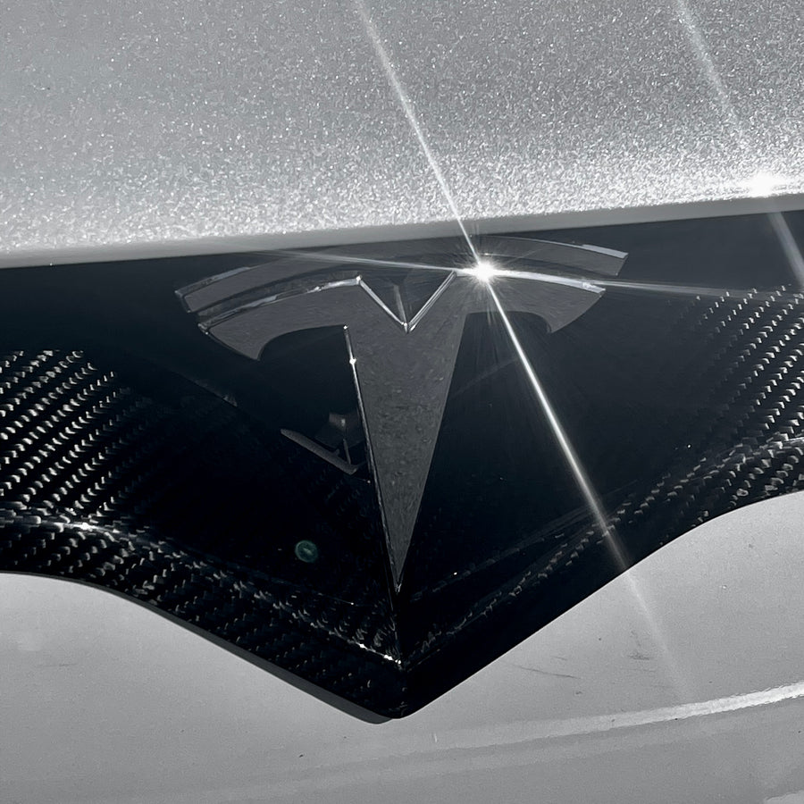 2017+ | Model X Front End Inlay - Real Molded Carbon Fiber – RPM TESLA ...