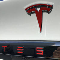 Model S & X Tailgate Applique TESLA Letters