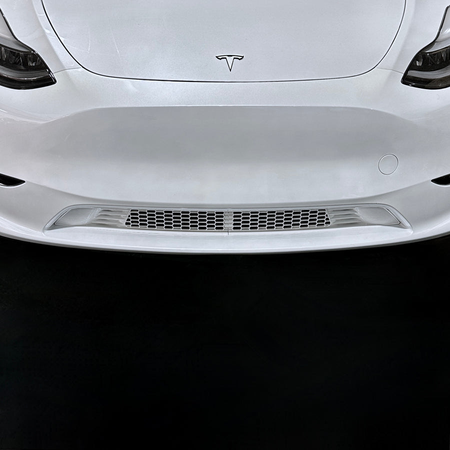 Model Y Radiator Protective Mesh Grill Panel (2 Pieces) - Red, White, or Black