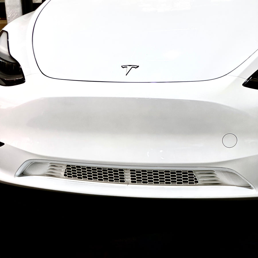 Vehicle Decal for the Tesla Model 3 or Model Y Car Front Bumper