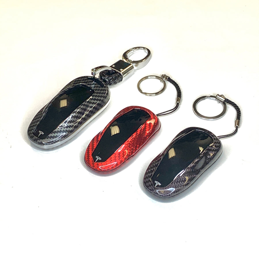 Model S3Y Key FOB Case - Carbon Fiber Variety*