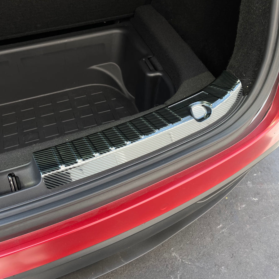 Model Y Trunk Sill Plate Covers - Stainless Steel