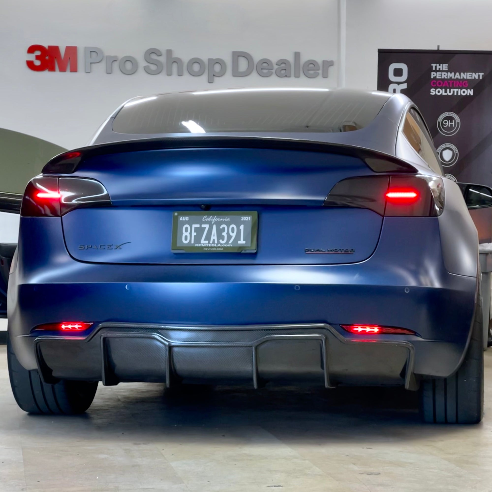 Model 3 Knight-Rider Rear Bumper Reflector LED Upgrade (1 pair) - 4 Styles