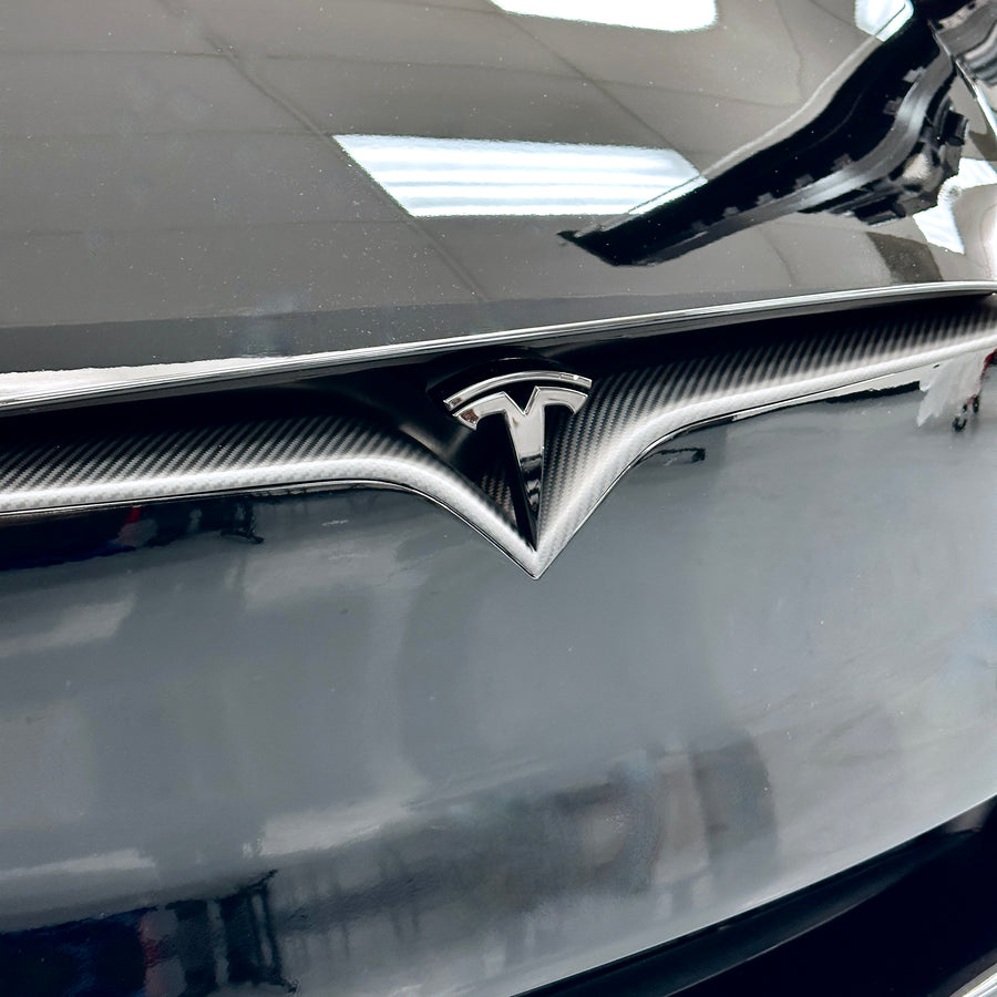 SALE! Tesla Model 3 front bumper grille decal overlay