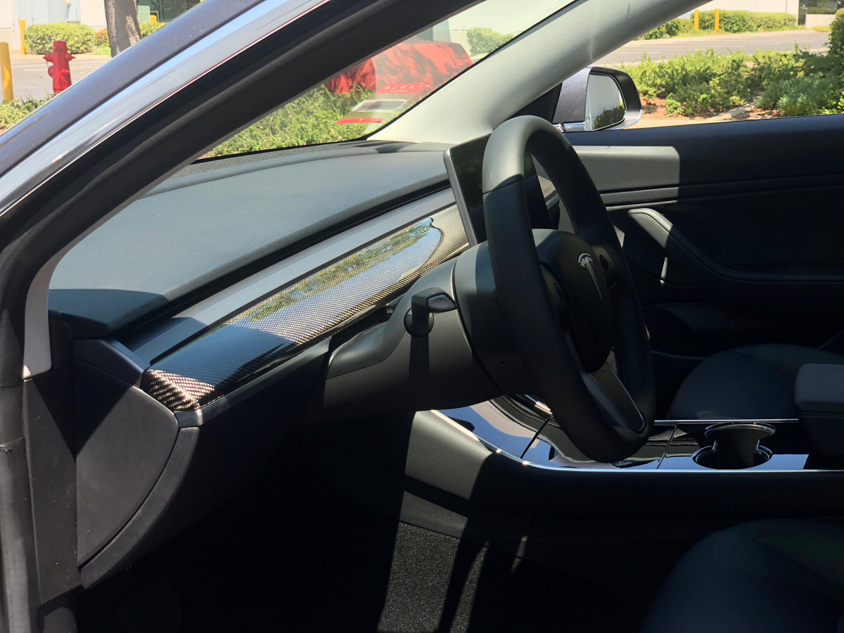 Model 3 & Y Dashboard Replacements - Real Molded Carbon Fiber – RPM ...