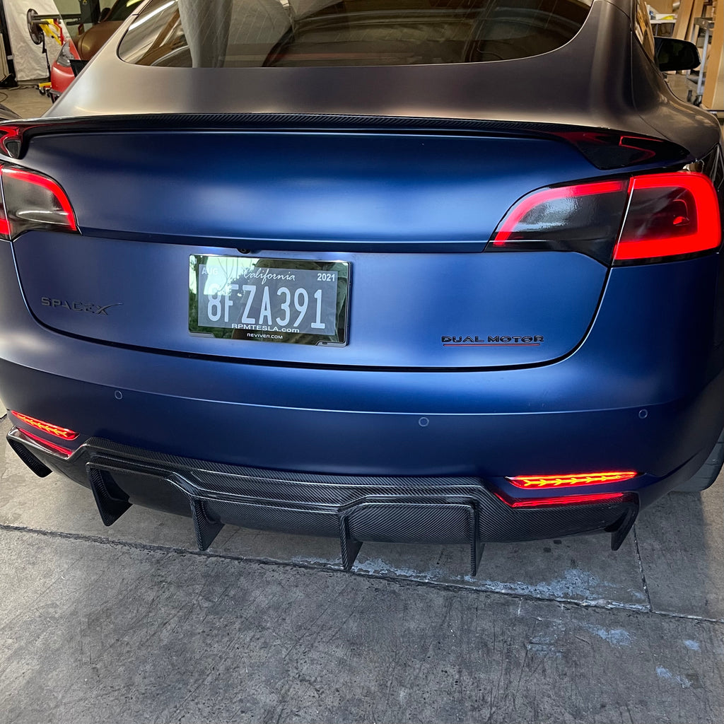Installing RPM Tesla Spoiler on my 2021 Tesla Model 3 SR+ 