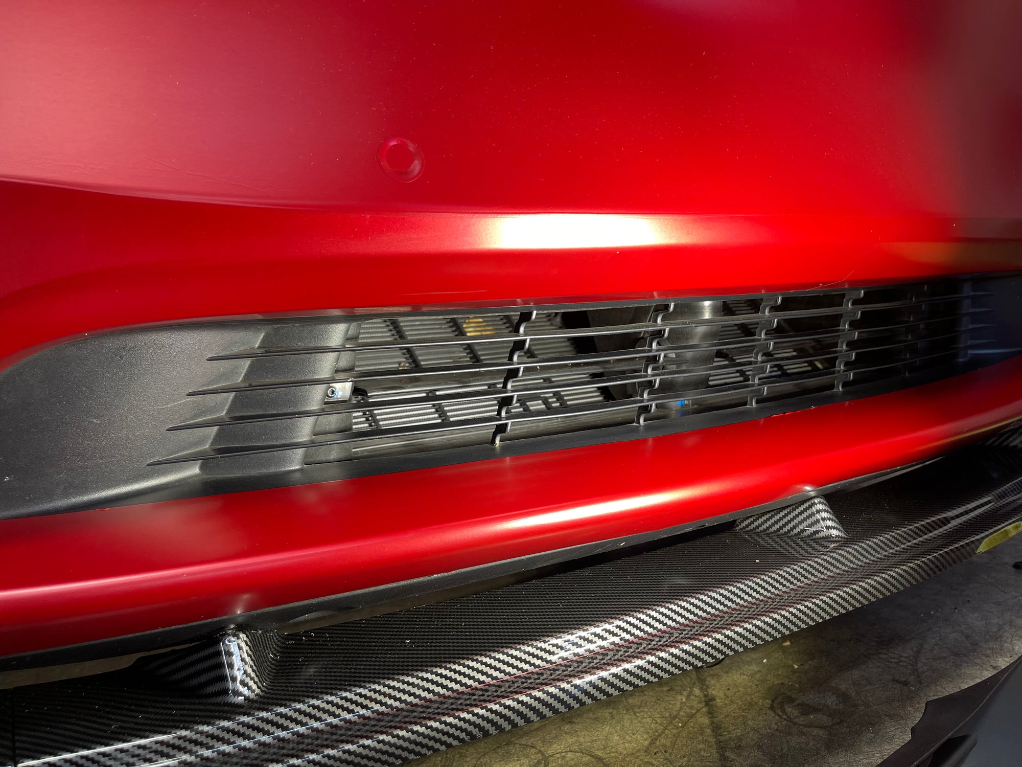 2020-2024 | Model Y Radiator Protective Mesh Grill Panel (2 Pieces) - Red, White, or Black