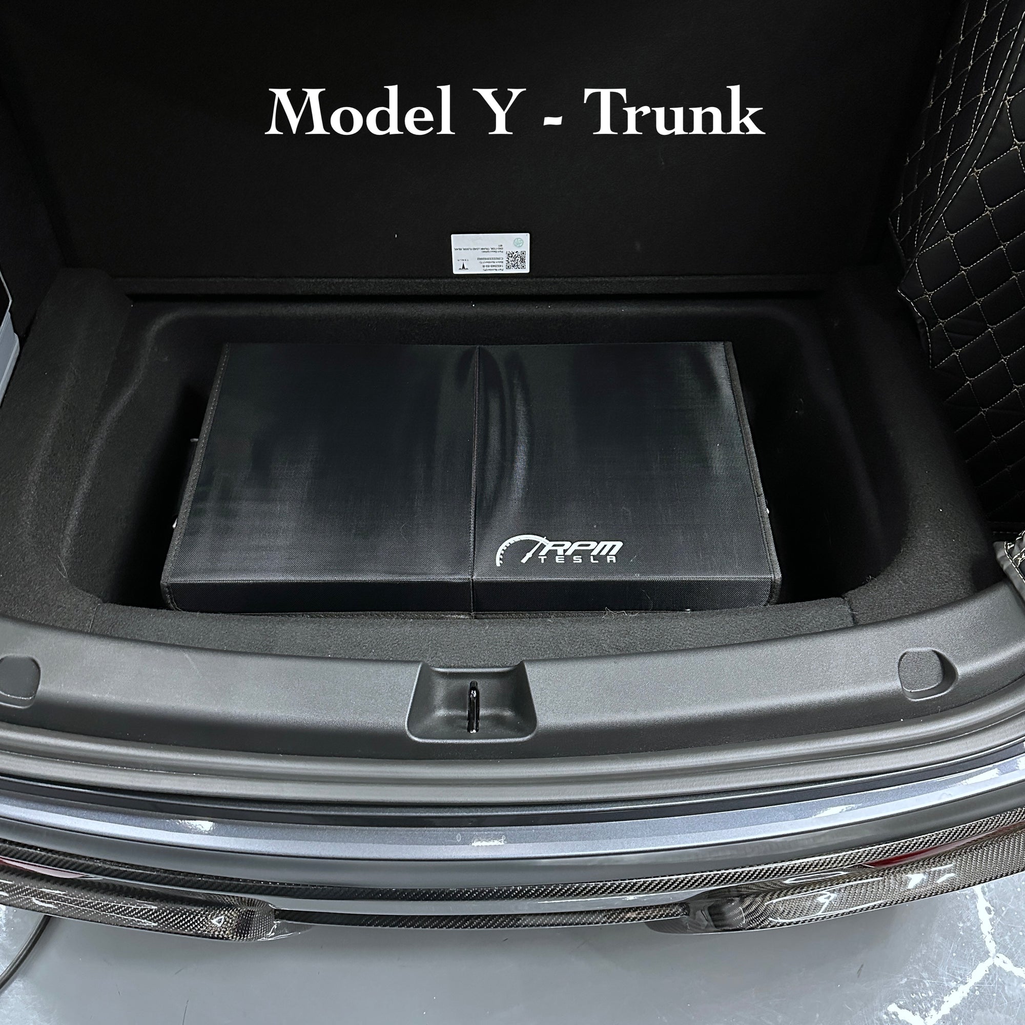Model S3XY Collapsible Trunk Organizer - Fits Frunks, Trunks, &amp; Sub Trunks.