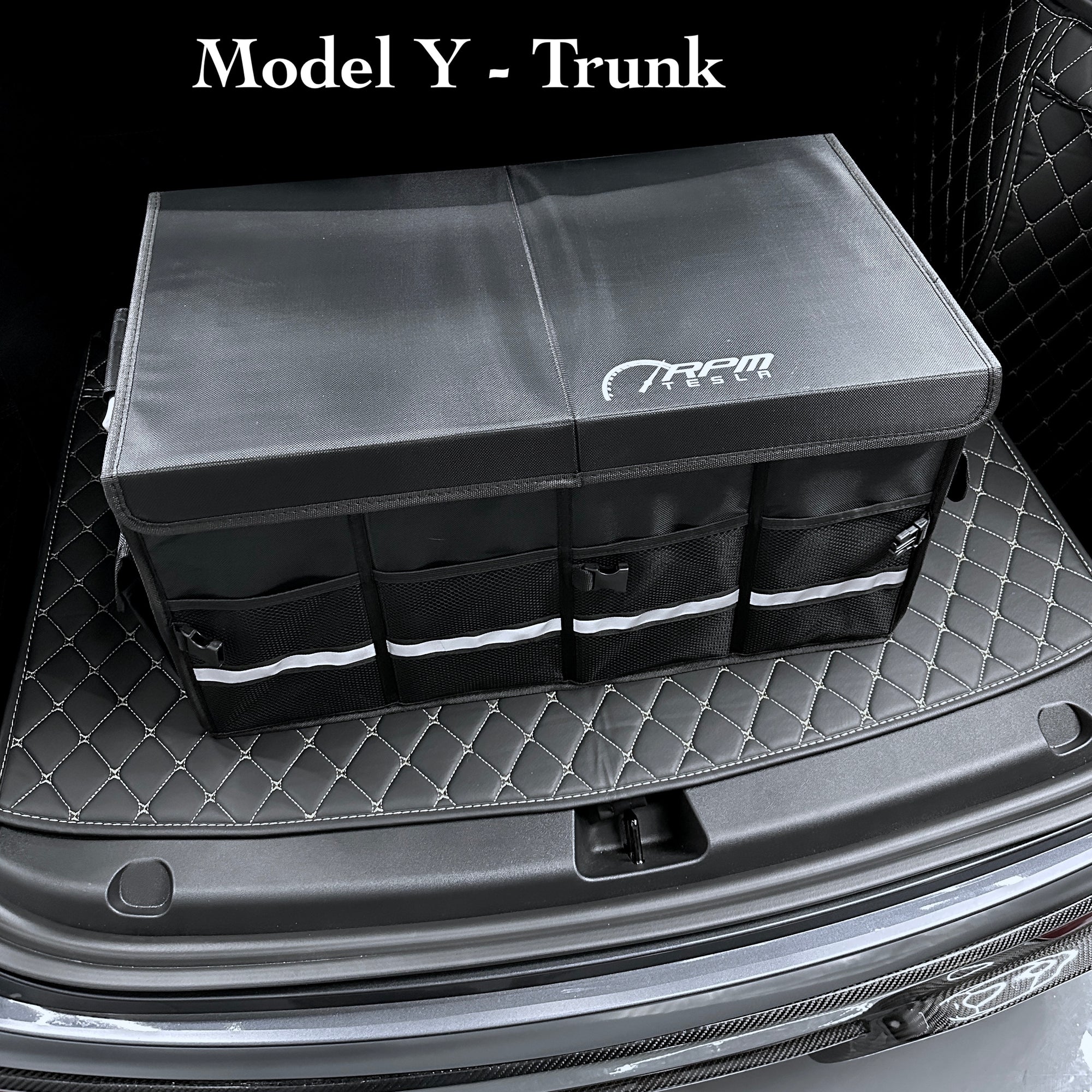 Model S3XY Collapsible Trunk Organizer - Fits Frunks, Trunks, &amp; Sub Trunks.