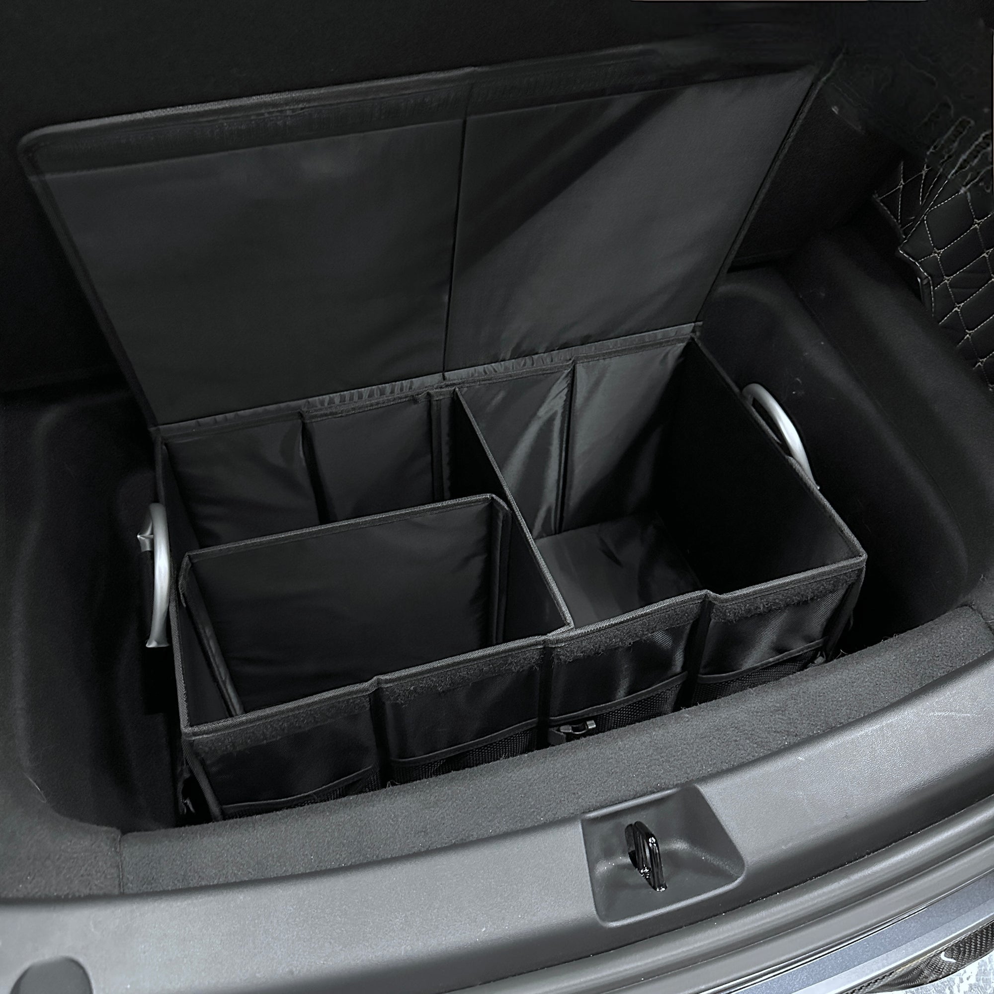 Model S3XY Collapsible Trunk Organizer - Fits Frunks, Trunks, &amp; Sub Trunks.