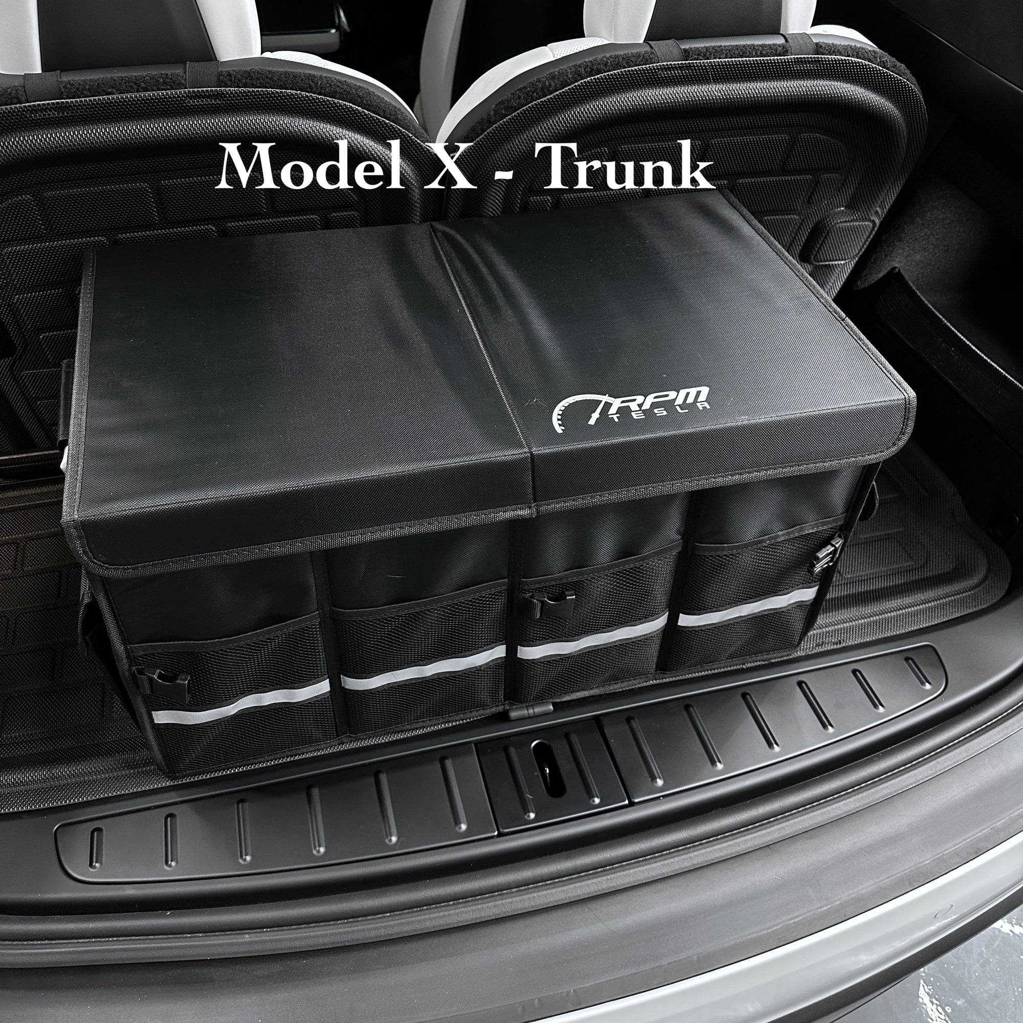 Model S3XY Collapsible Trunk Organizer - Fits Frunks, Trunks, &amp; Sub Trunks.
