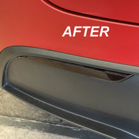 Model 3 & Y Smoked Rear Bumper Reflector - Vinyl Wraps