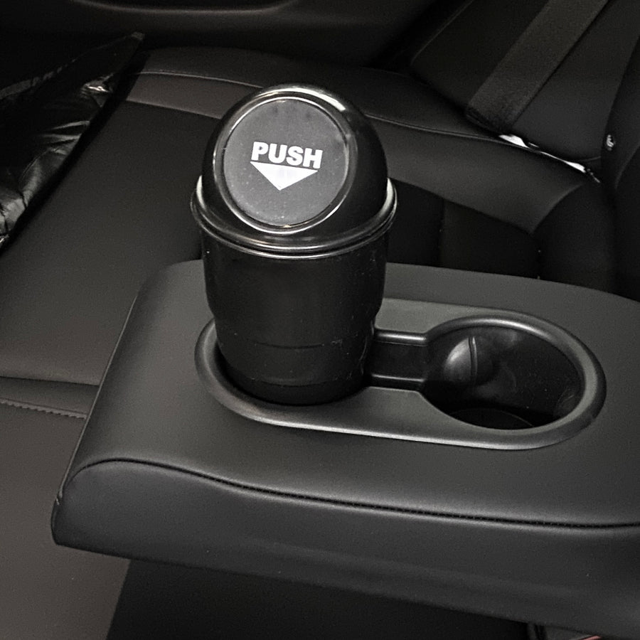 TESLA Cupholder Trashcans