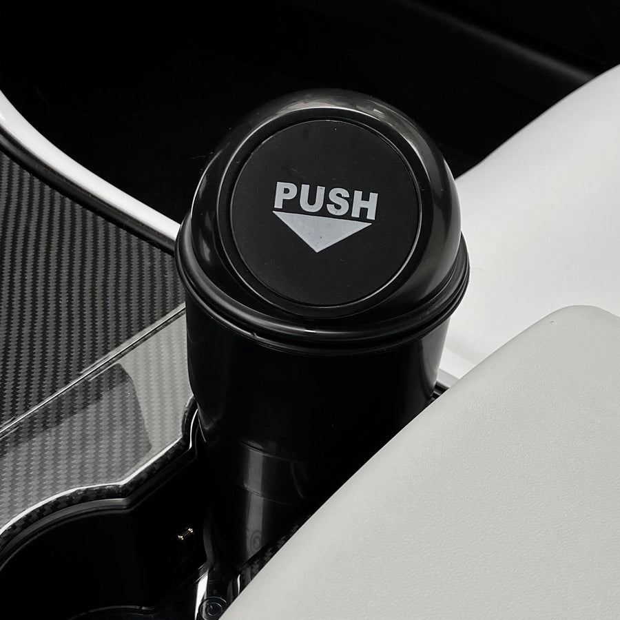 TESLA Cupholder Trashcans