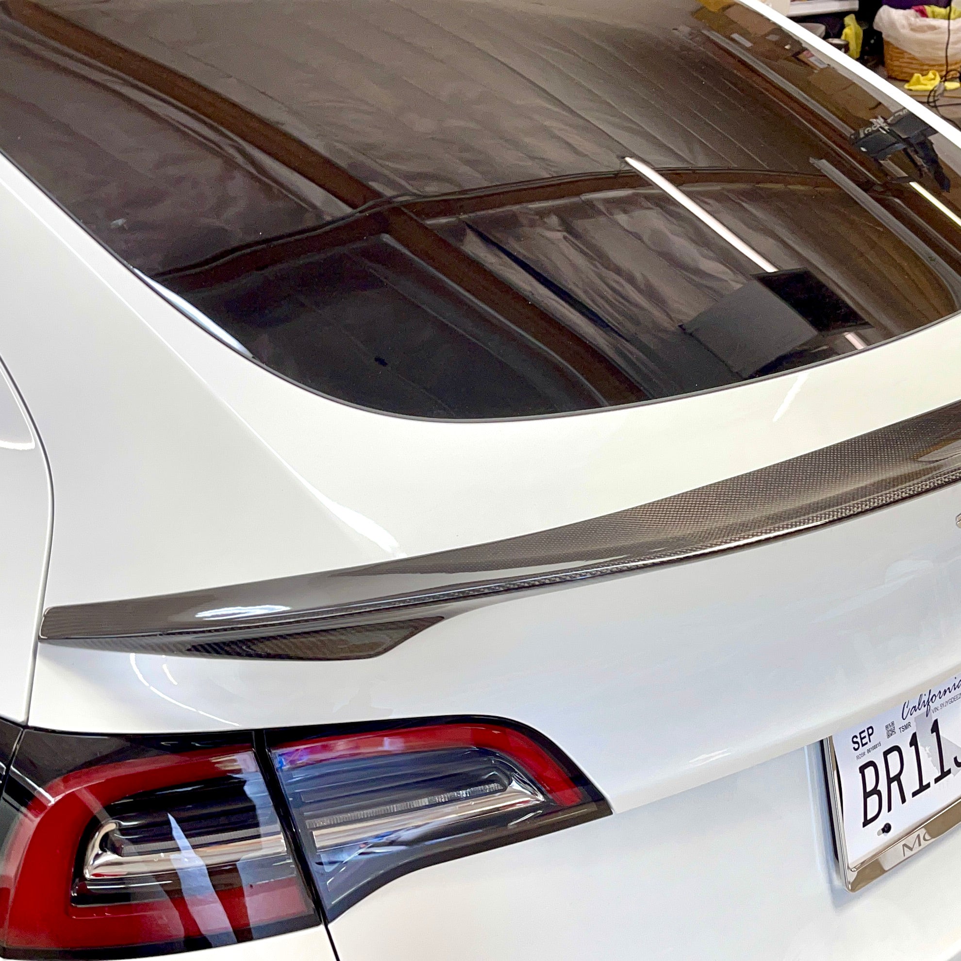 2020-2024 | Model Y Razzo Spoiler - Real Molded Carbon Fiber