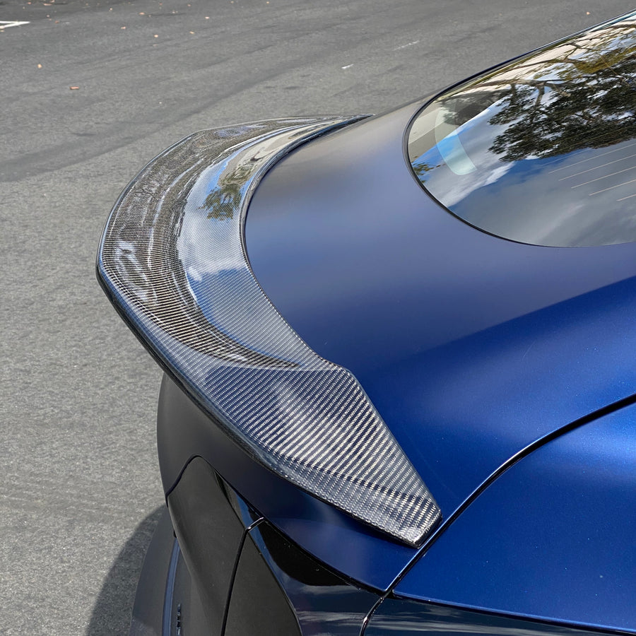 Model 3 TRIMLINE Spoiler - Real Molded Carbon Fiber