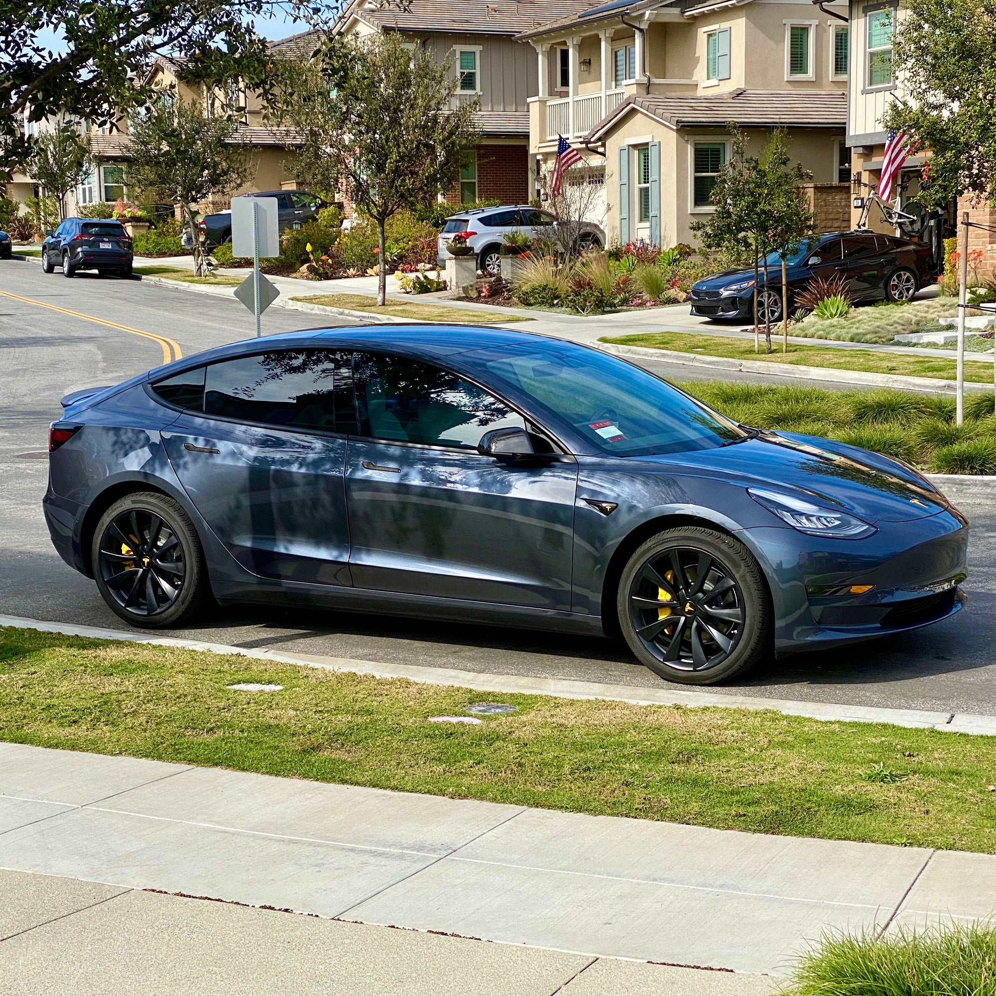 Model 3 Sport Caliper Covers (Gen. 2) - Yellow