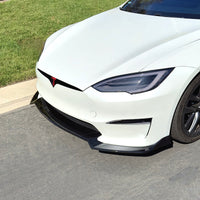 2021+ | Model S Front Lip Spoiler (3 Piece Design) - Variety*