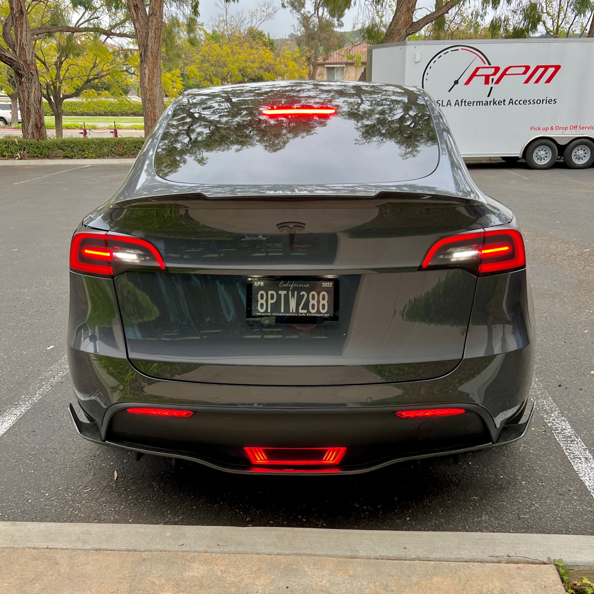 Model Y - LED Brake &amp; Turn Signal Light - Formula 1 &amp; Wonder Woman Style