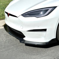 2021+ | Model S Front Lip Spoiler (3 Piece Design) - Variety*