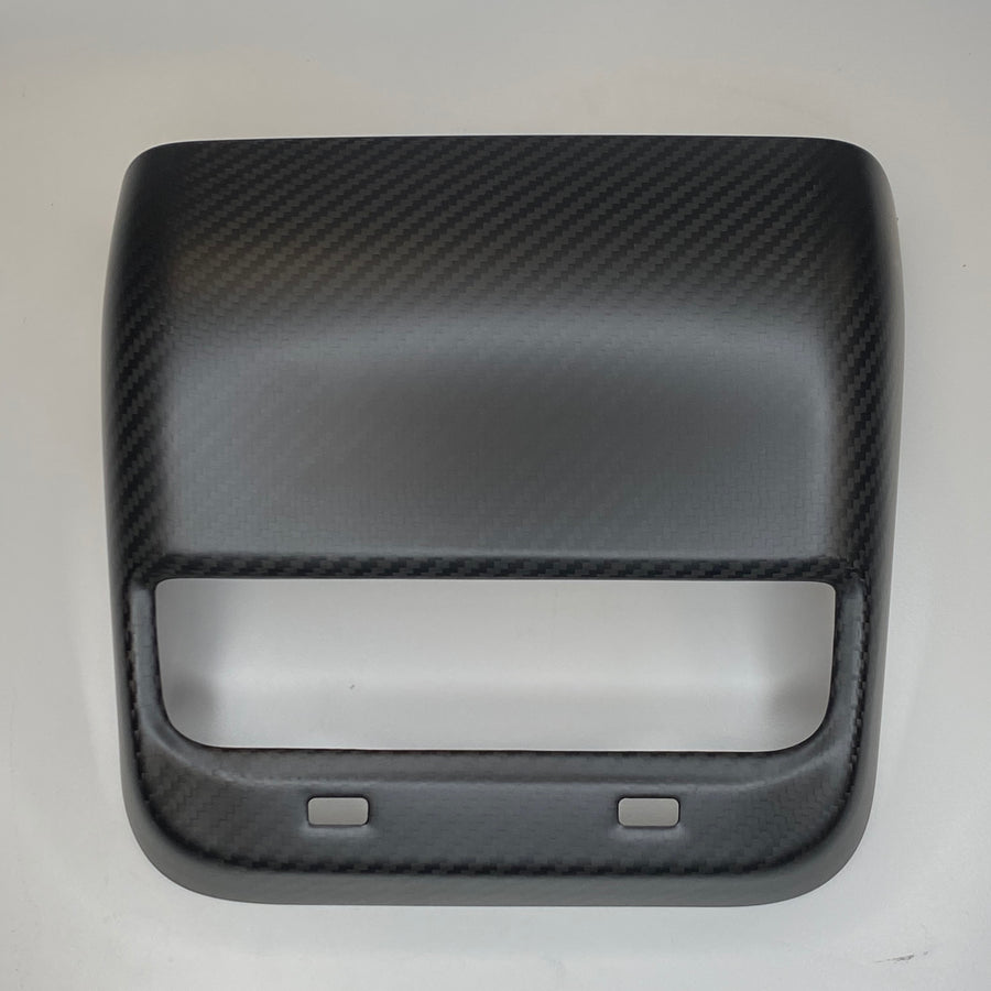 Model 3 & Y Backseat Vent Overlay - Real Molded Carbon Fiber