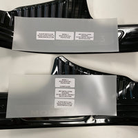 Model 3 Back Door Sill Protection Kit (2 piece) - Stainless Steel