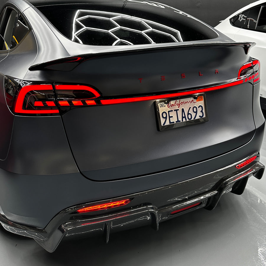Model 3 & Y Knight-Rider Gen. 2 LED Tail Light & Trunk Stripe (5 Pieces)