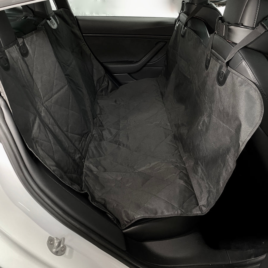 Backseat Pet Cover with Leash