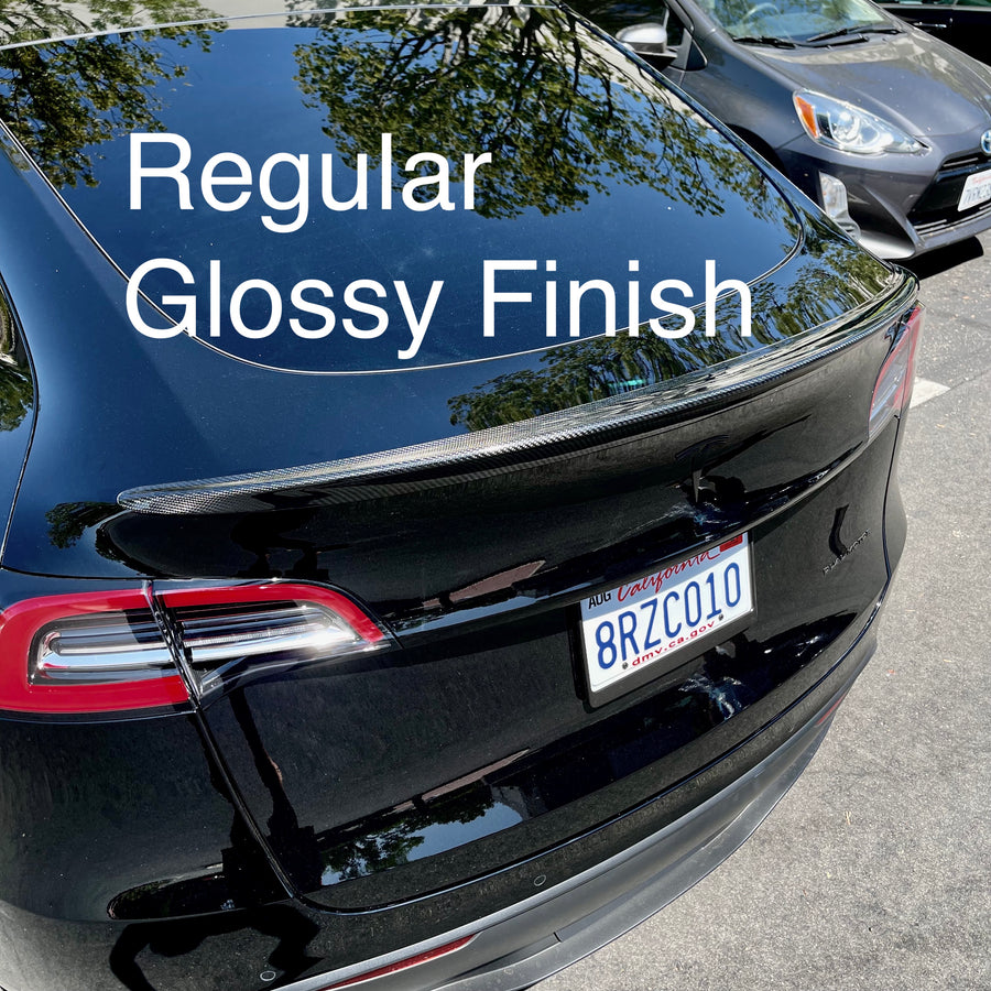 Fit Tesla Model Y Spoiler Wing Performance Car Rear Spoiler Trunk