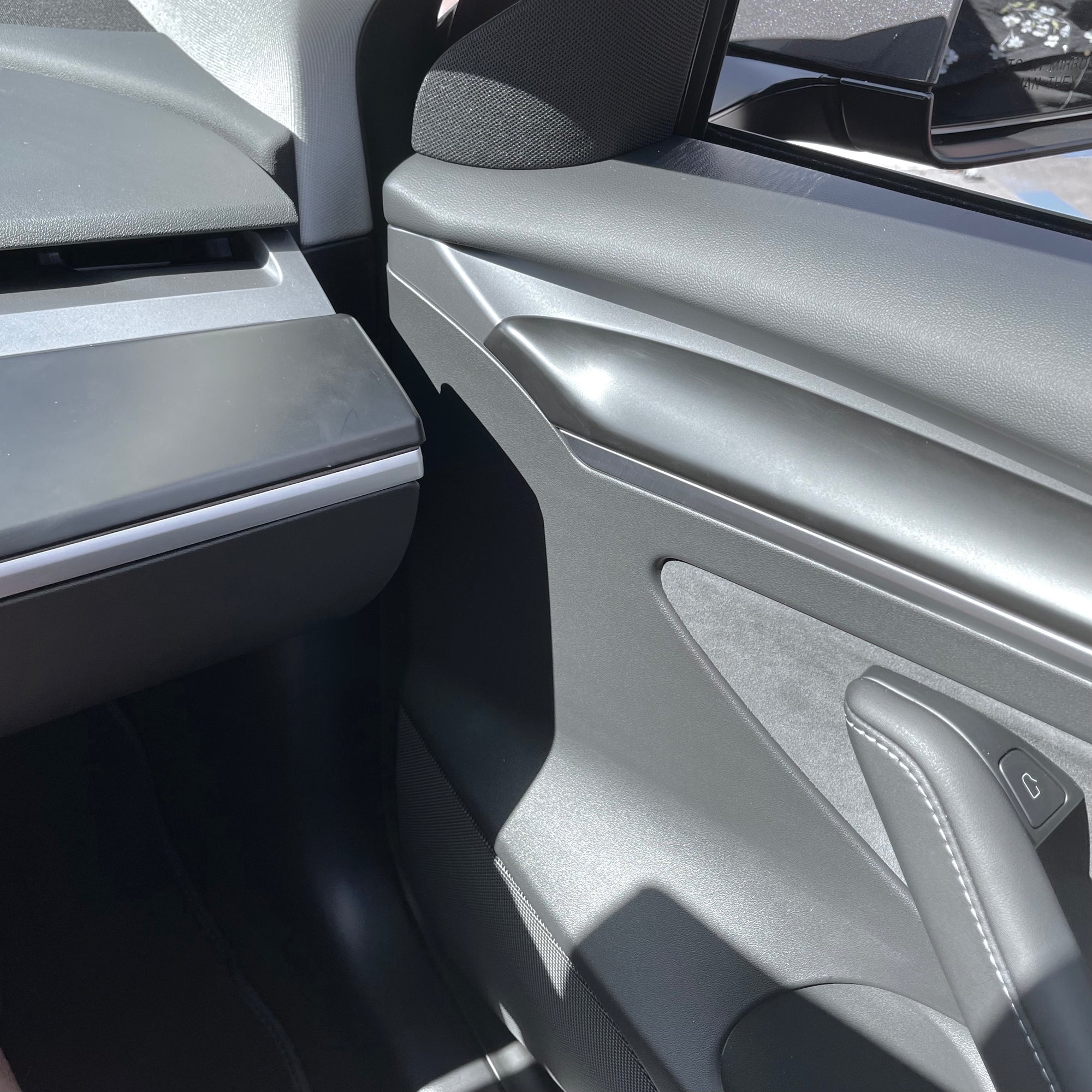 2021+ | Model 3 &amp; Y Front Door Dashboard Extension Overlays - Variety*
