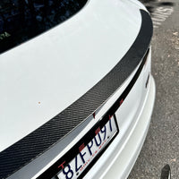 Model S Plaid Performance Spoiler - Real Molded Carbon Fiber