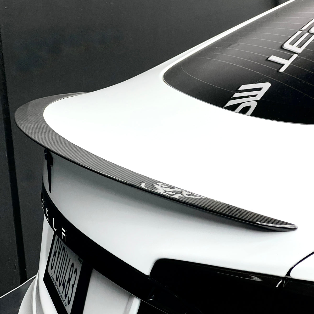Up Performance Rear Spoiler Model S Model S Spoilers – RPM TESLA Aftermarket Accessories