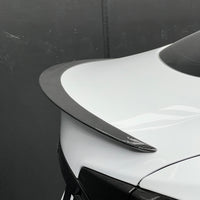 Model S Plaid Performance Spoiler - Real Molded Carbon Fiber