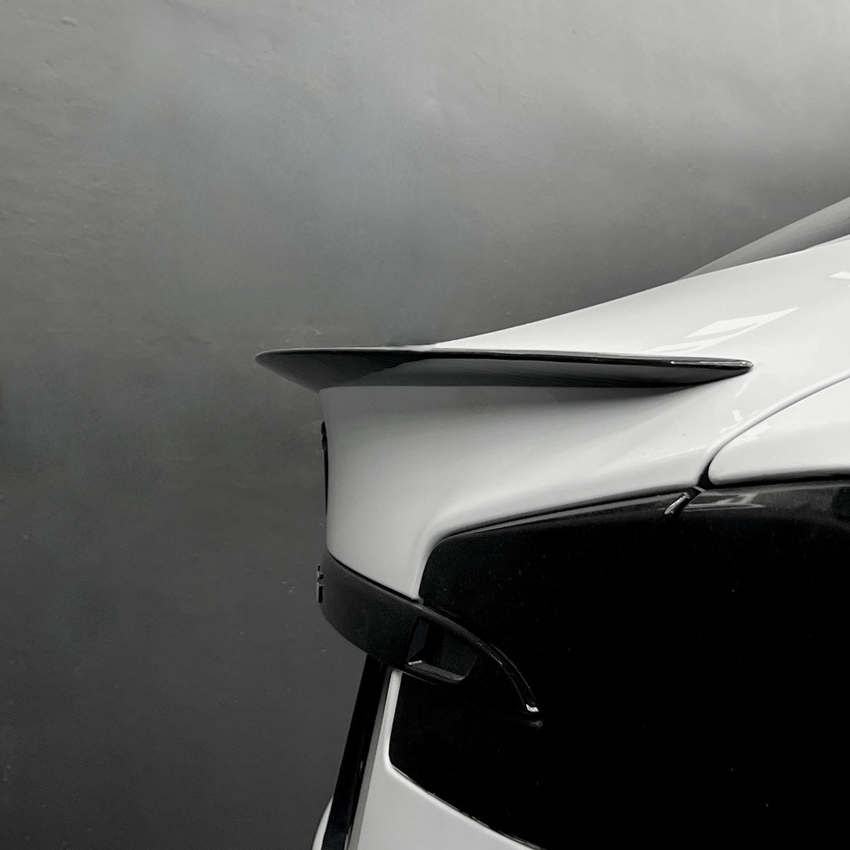 2012-2026 | Model S Plaid Spoiler Flat Style - Real Dry Molded Carbon ...