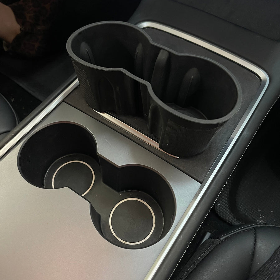 2021+ | Model 3 & Y Dual Cup Holder Liner (Gen. 2) - Version 1.0