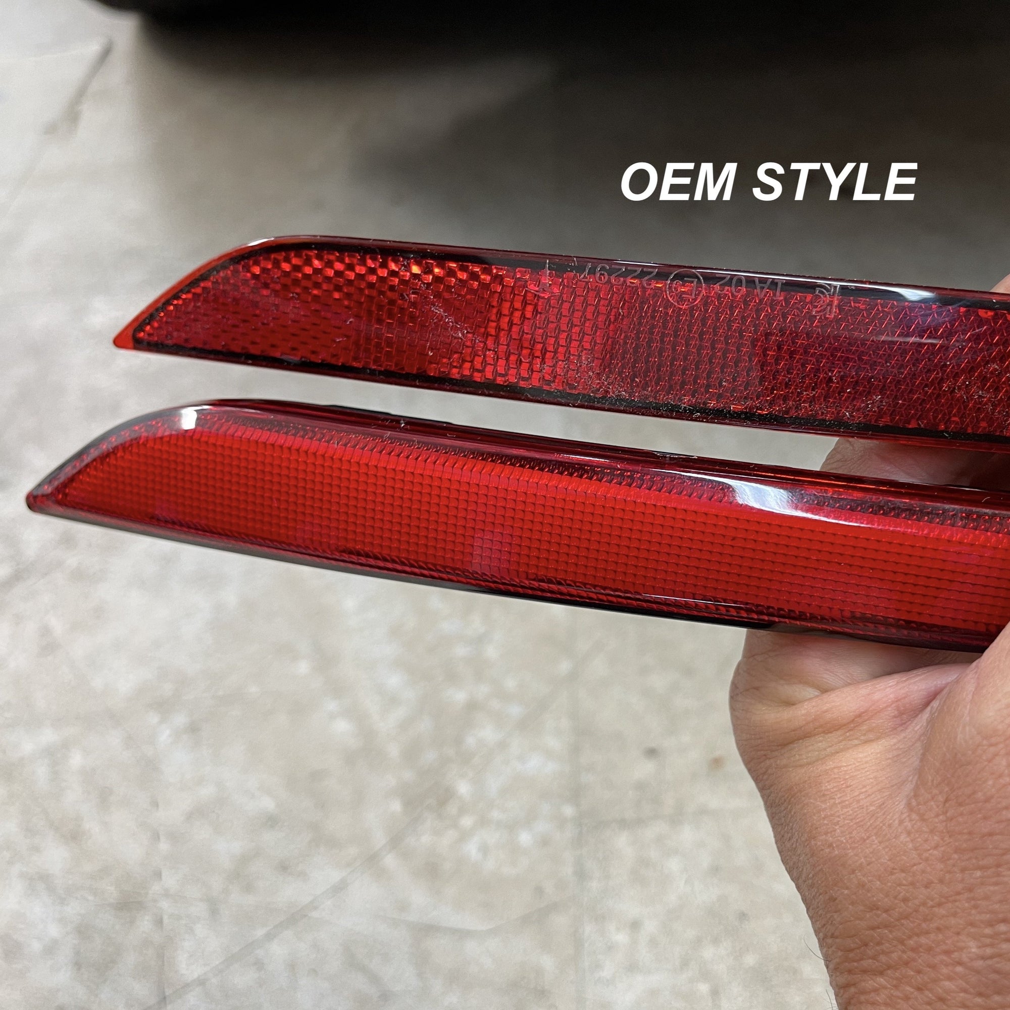 2020-2024 | Model Y Knight-Rider Rear Bumper Reflector LED Upgrade (1 pair) - 4 Styles