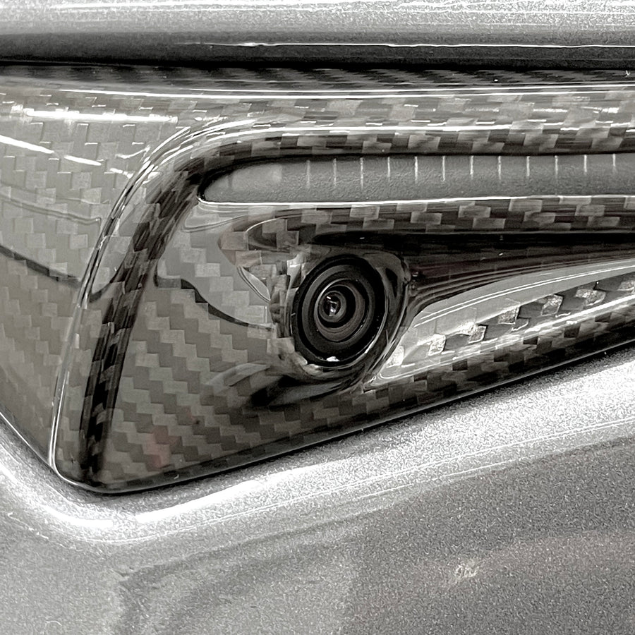Full Cover Turn Signal Overlays (1 Pair) - Real Molded Carbon Fiber