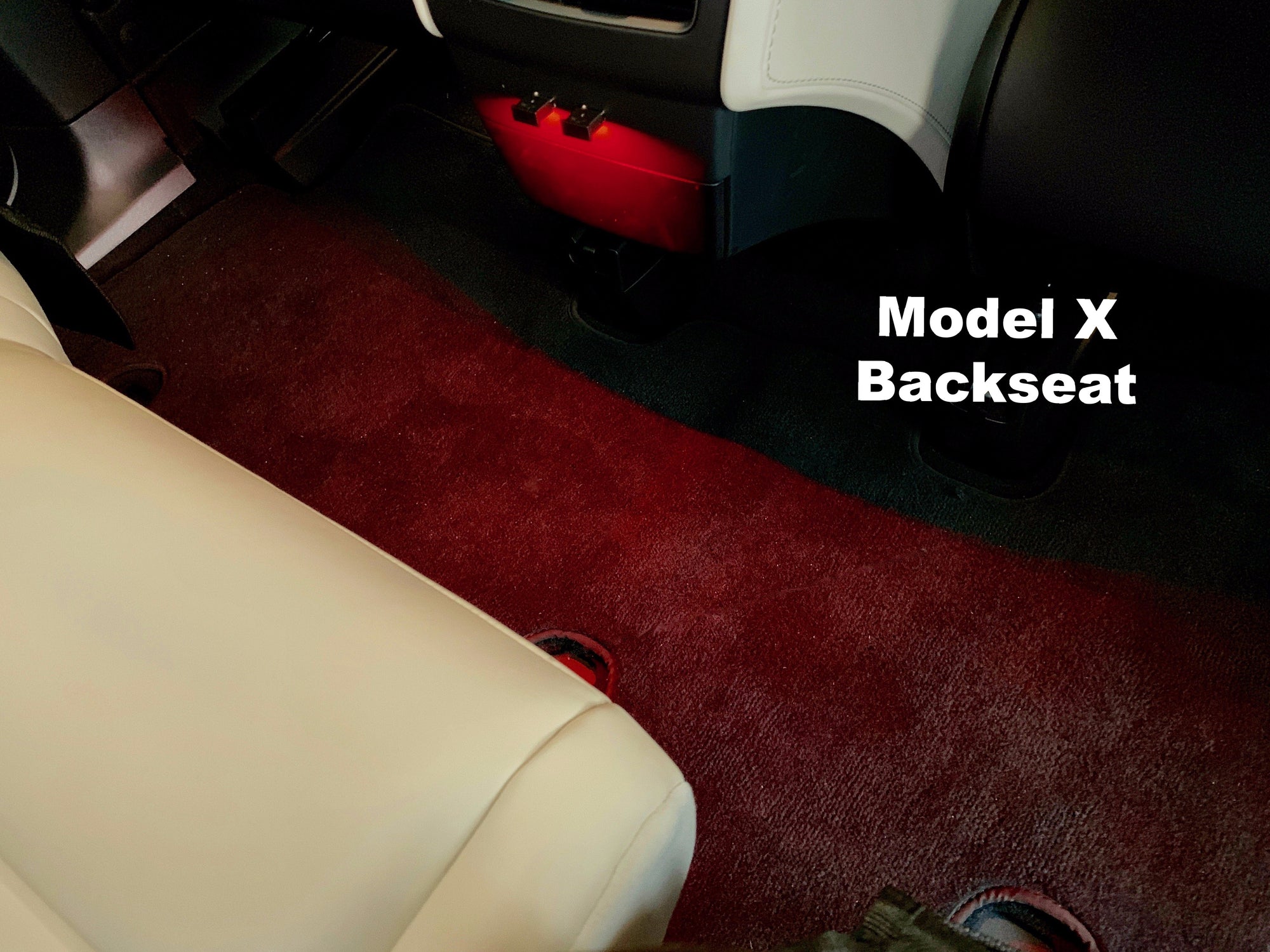 Ambient LED Backseat Lighting Kit For Tesla Model 3, S &amp; X