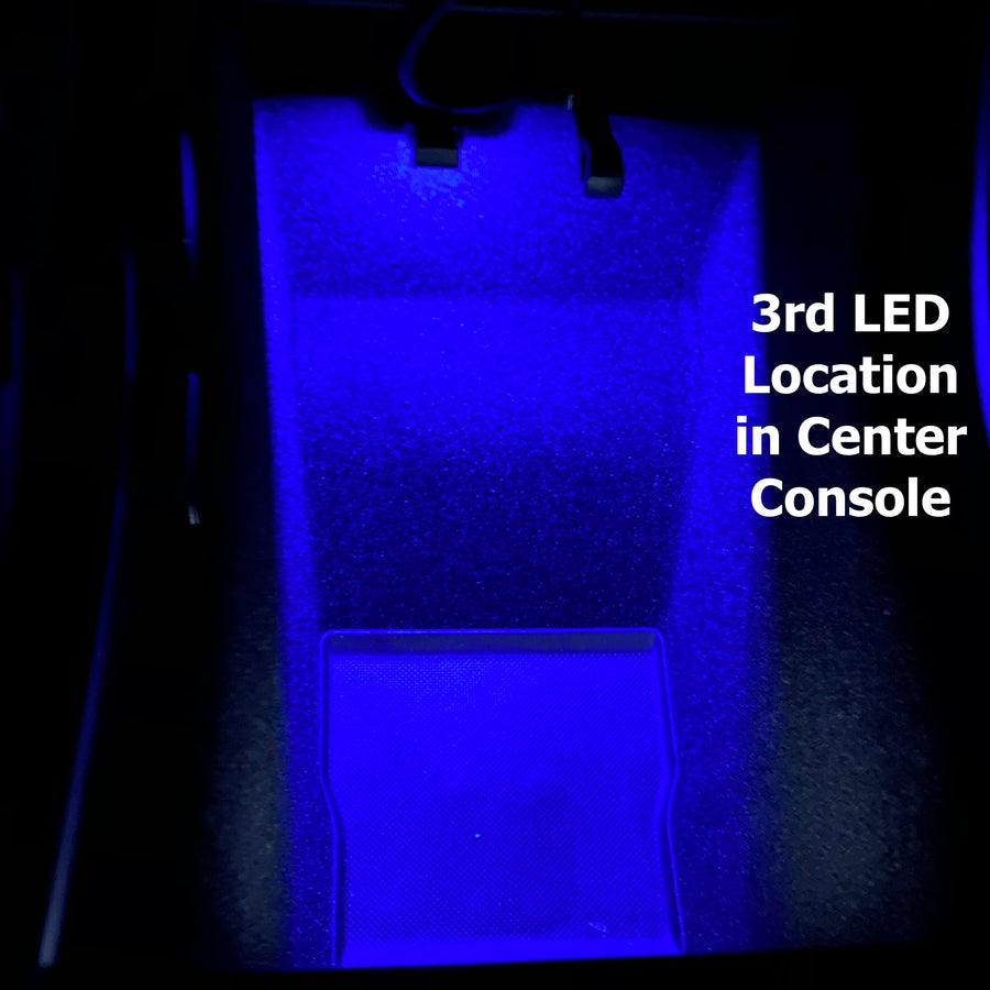 Model S3XY RGB Backseat LED USB-A Lighting Kit - Choice of 8 Colors