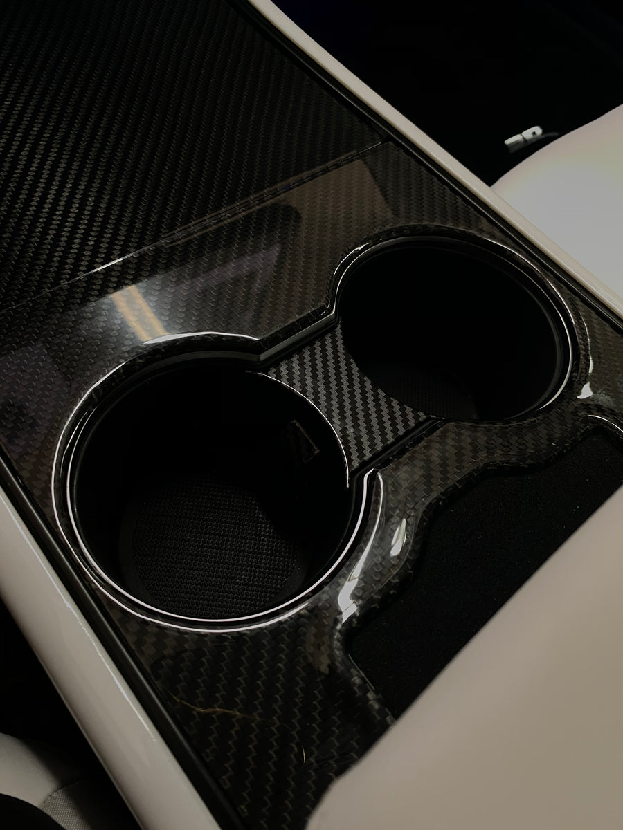 2017-2020 | Model 3 & Y Drink Stabilizing Cup Holder Divider (Gen. 1)