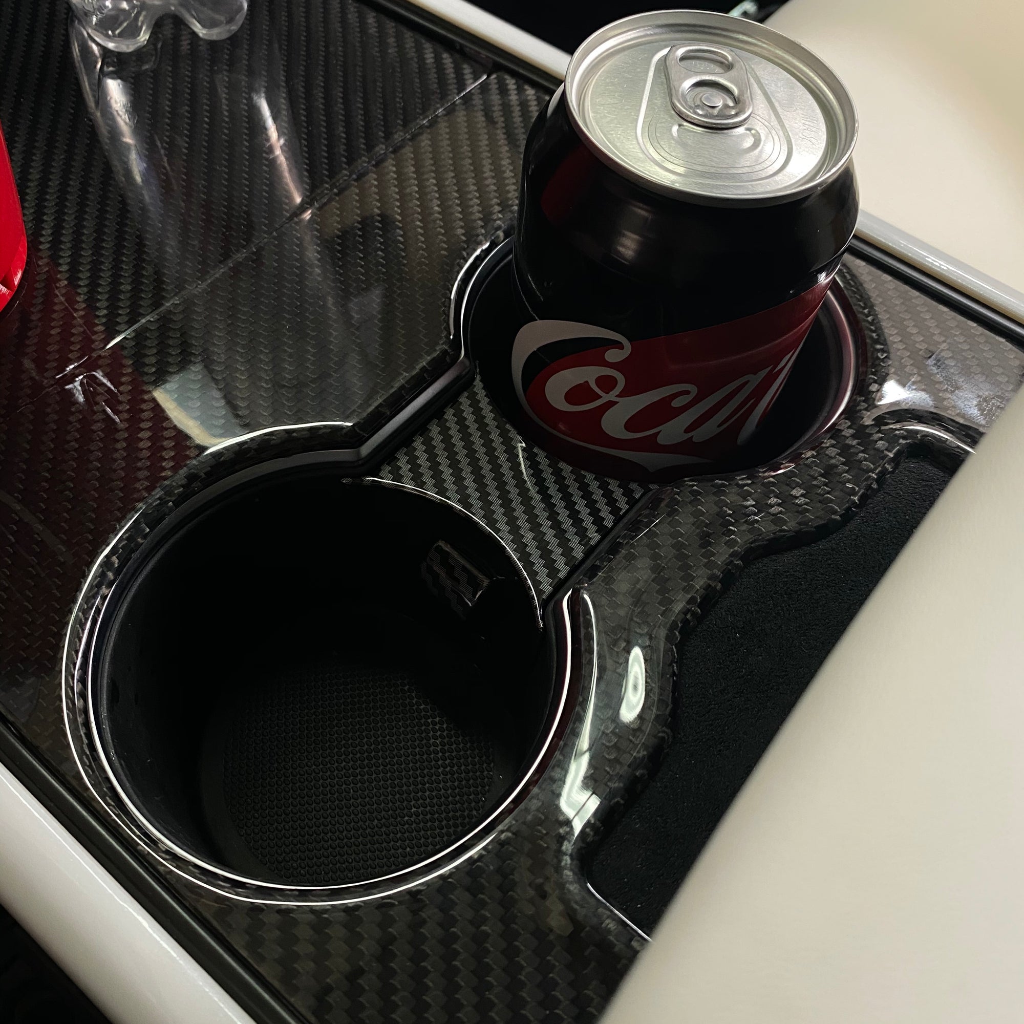 Model 3 &amp; Y Drink Stabilizing Cup Holder Divider (Gen. 1)