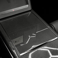 2021+ | Model S Plaid Interior Carbon Fiber Protection Kit - Glossy or Matte by Xpel