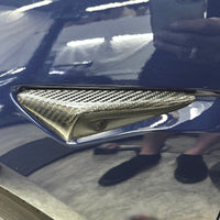 2021-2022 | Turn Signal Overlays (Gen. 3) - Top Half Style - Real Molded Carbon Fiber