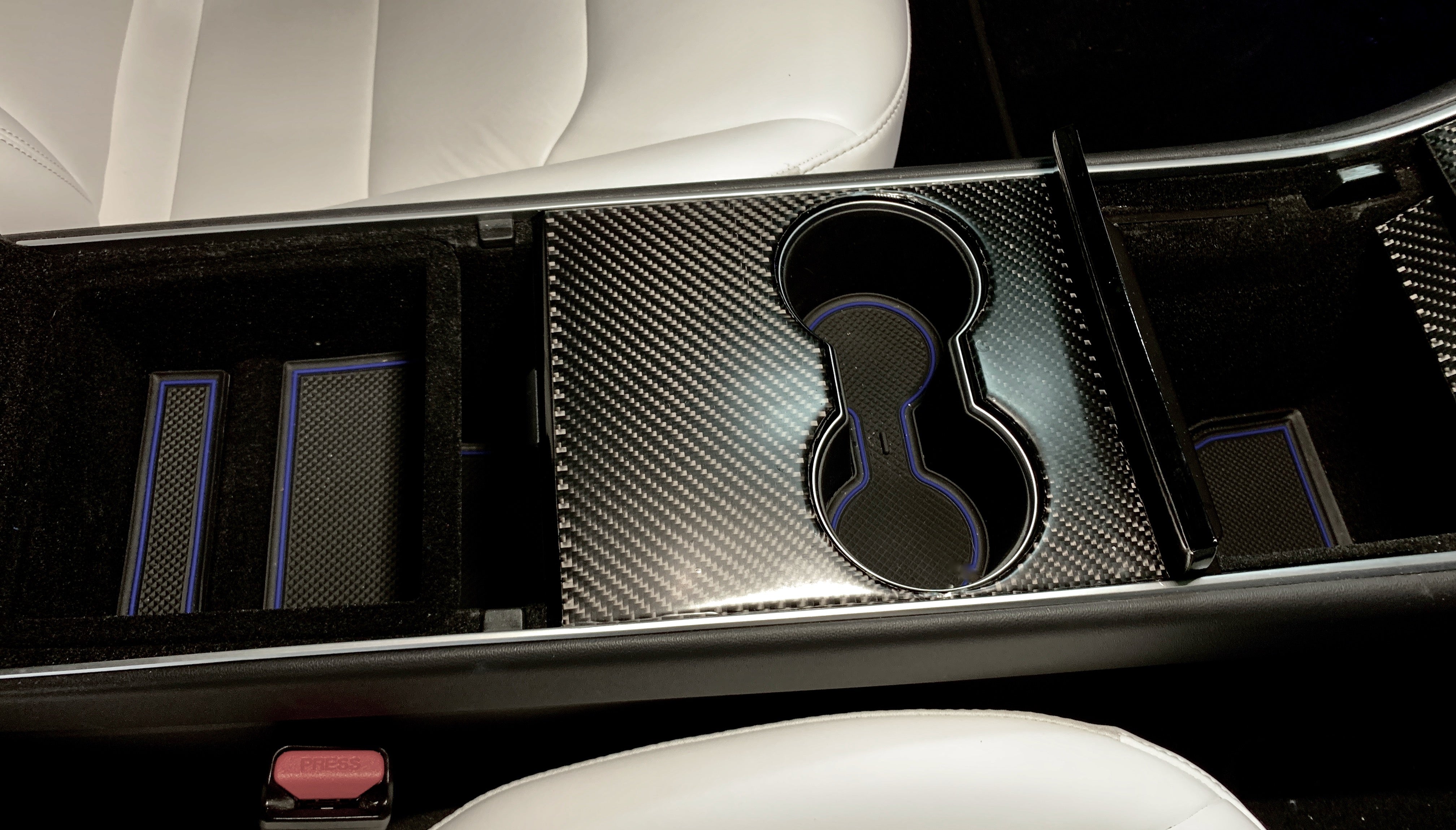 Model 3 & Y Center Console & Cupholder Liner Kit – RPM TESLA ...