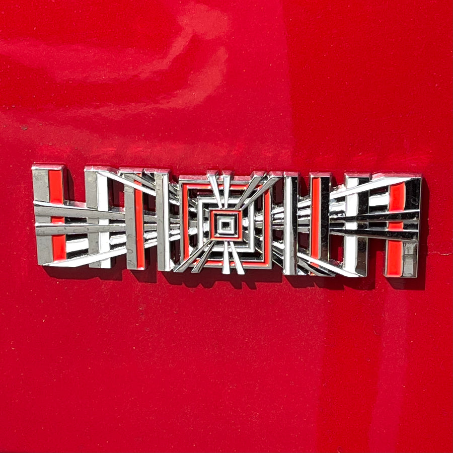 Tesla Plaid Spaceballs Tribute, Die-Cast Aluminum Badge Trunk Emblem - PLAID