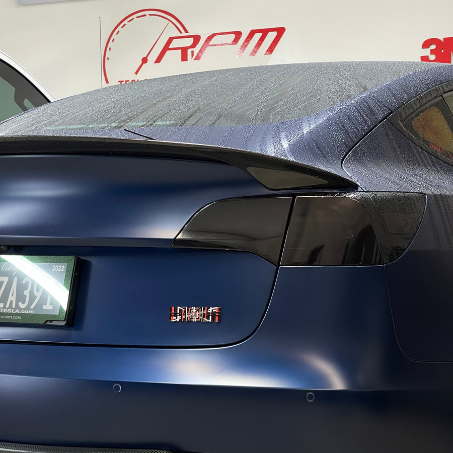 TESLA LED Trunk Badge with Dynamic