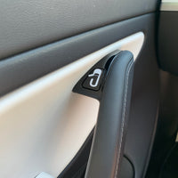 Model 3 & Y Unlock Door Switch Decals - Night Glowing or White